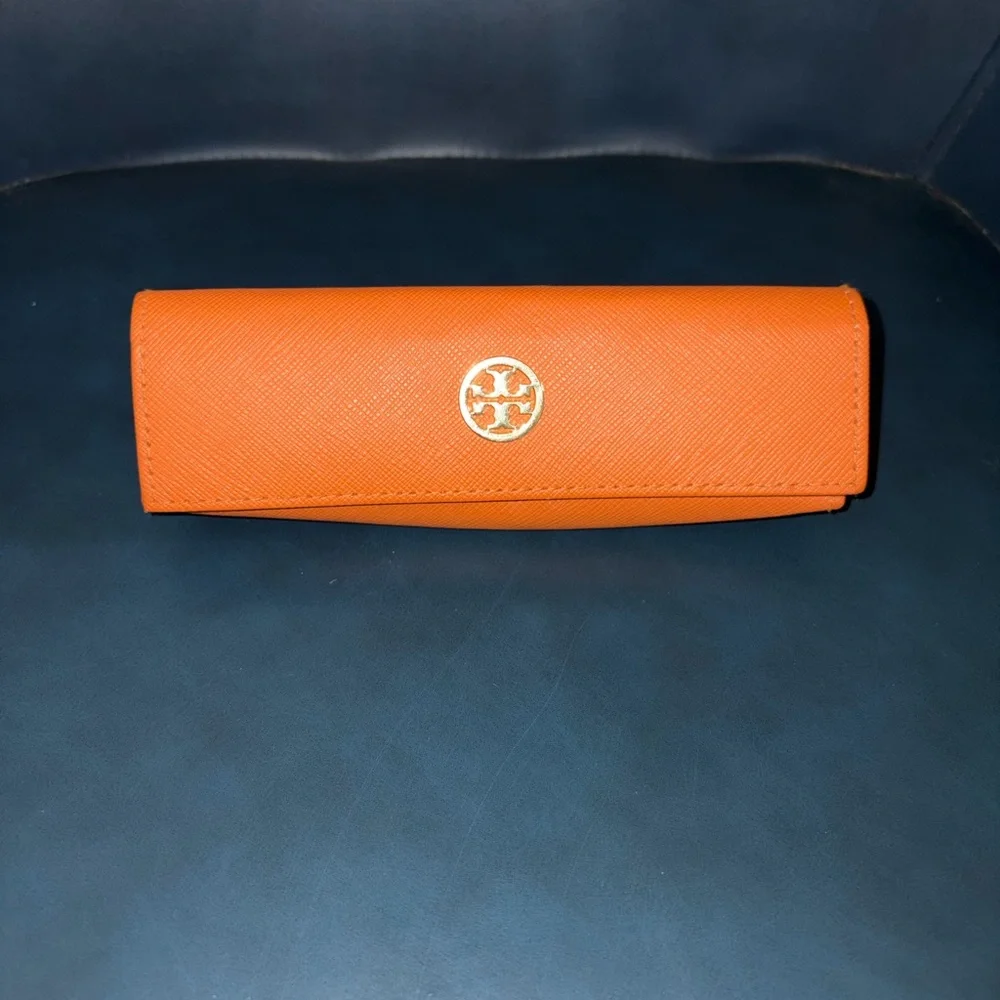 Tory Burch Eyeglasses Case Orange